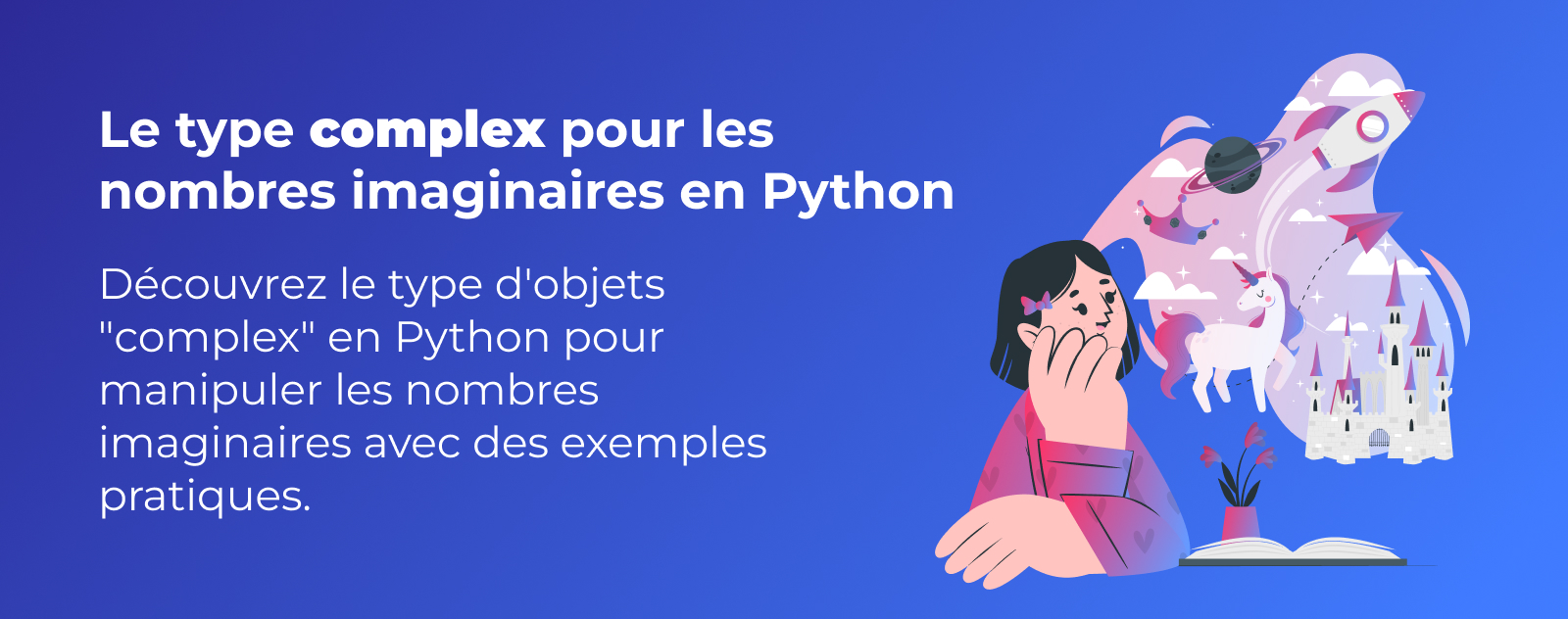 Le type "complex" pour les nombres imaginaires en Python